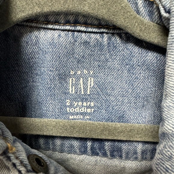 Baby Gap Toddler Blue Jean Jacket size 2 - Picture 2 of 3